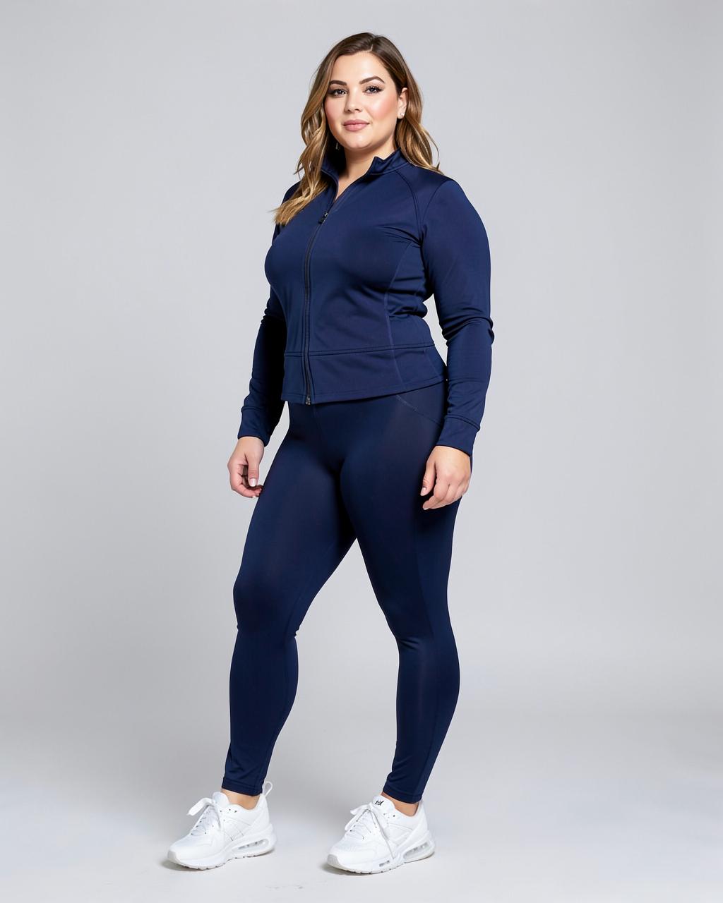 navy legging, voorkant